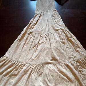 Petal & Pup Annette Puff Sleeve Shirred Midi Dress - White